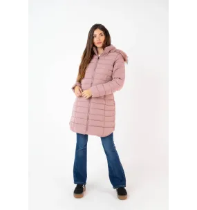 abrigo nosfero - rosa