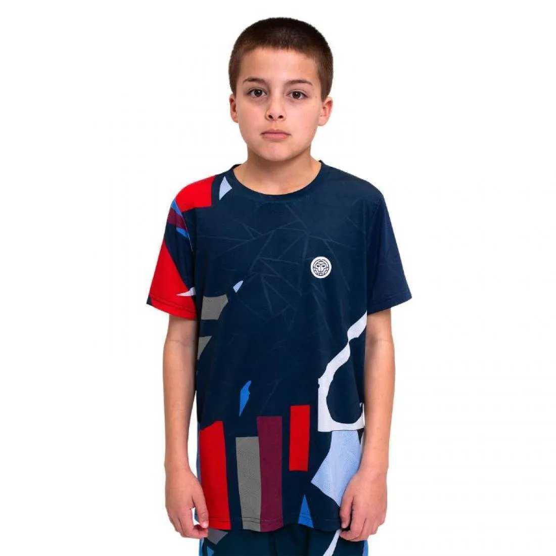 Camiseta Bidi Badu New York Azul Oscuro Rojo Junior | BIDI BADU